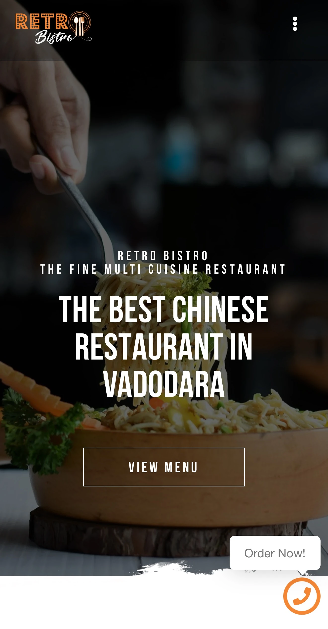 the best chinese restaurant in vadodara retro bistro the fine multi cuisine
